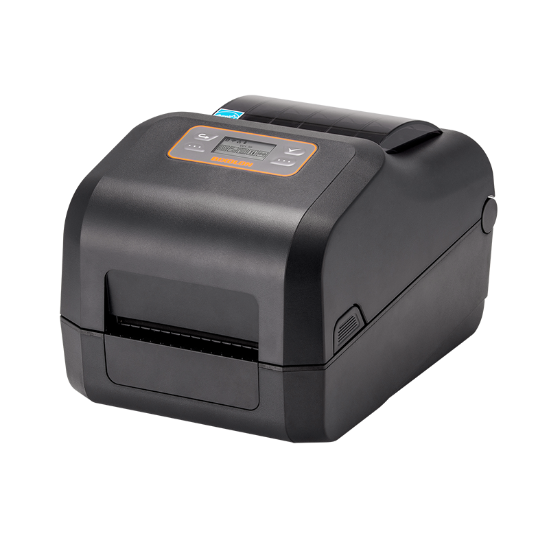 BIXOLON XD5-40tR UHF RFID desktop label printer, black (XD5-40tREK/MEA) – front view