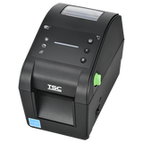 TSC DH320 2-inch desktop direct thermal label printer, 300 dpi, LED, black (DH320-A001-1002) – front view