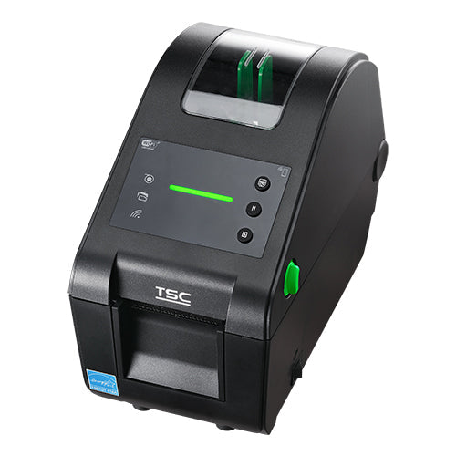 TSC DH220L 2-inch direct thermal desktop label printer, 203 dpi, LED, tear-off, black (DH220L-A001-1002) – detail view