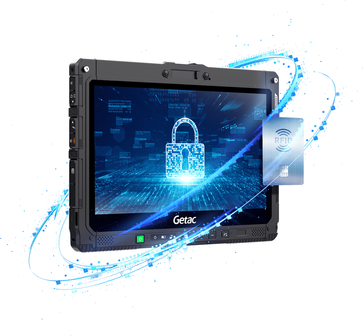 Getac K120 G3 12.5" rugged 2-in-1 tablet (KTA164V8X4XX) – front view