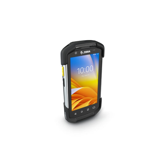 Zebra TC77 rugged 4G LTE Android touch mobile computer (TC77HL-5MK24BG-A6) – angled front view