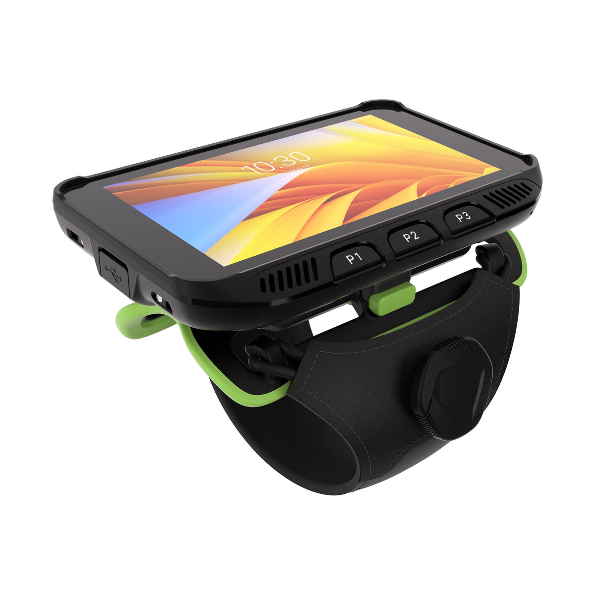 Zebra WT5400 wearable wrist computer, touch-only display (no keypad) (WT0-WT54B-T6DAC1A6) – on wrist strap