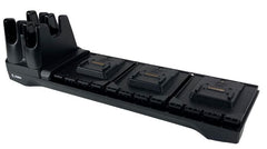 Zebra charging/communication station, 3 slots, ethernet (CRD3S4T-RFD49-BASE-COM-1R)