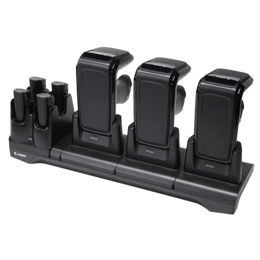 Zebra charging station, 3 slots (CRD3S4T-RFD49-BASE-CHG-1R)