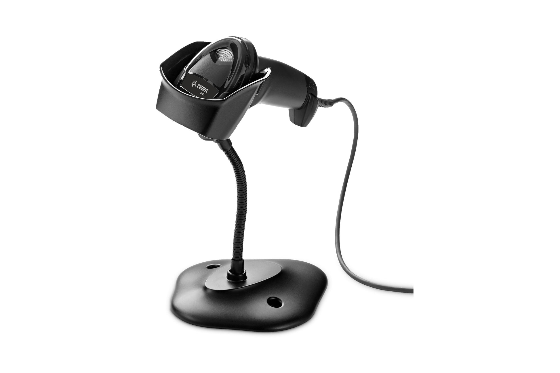 Zebra DS2208 2D Barcode Scanner with stand (DS2208-SR7U2100SGW)
