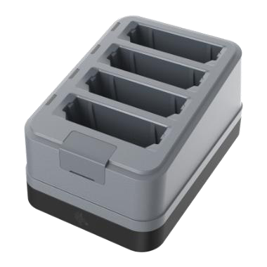 Zebra SAC-TCVT-4B 4-slot spare battery charger for Zebra TC201 and TC22/TC27 batteries