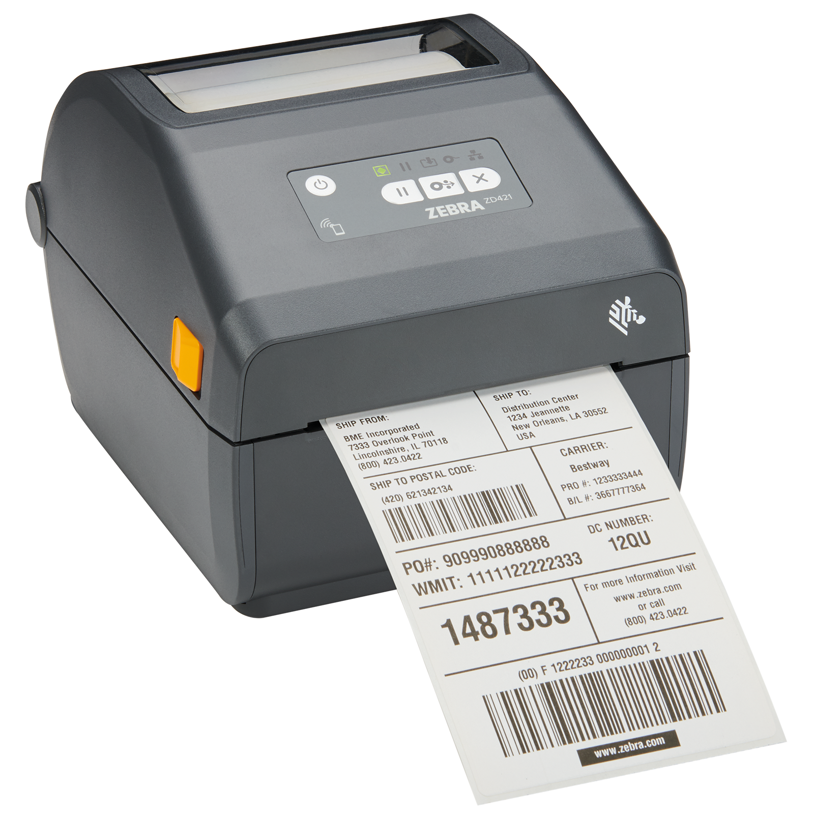 Zebra ZD421d Desktop Label Printer (ZD4A042-D0EW02EZ)